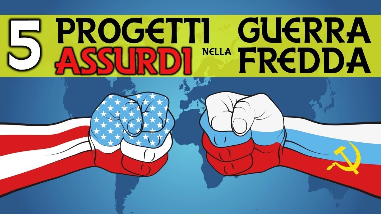 La Guerra Fredda: 5 programmi governativi SEGRETI e ASSURDI