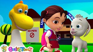 Mary Had a Little Lamb -Dino Train Special Version| Nursery Rhymes& Kids songs |Animal song for kids