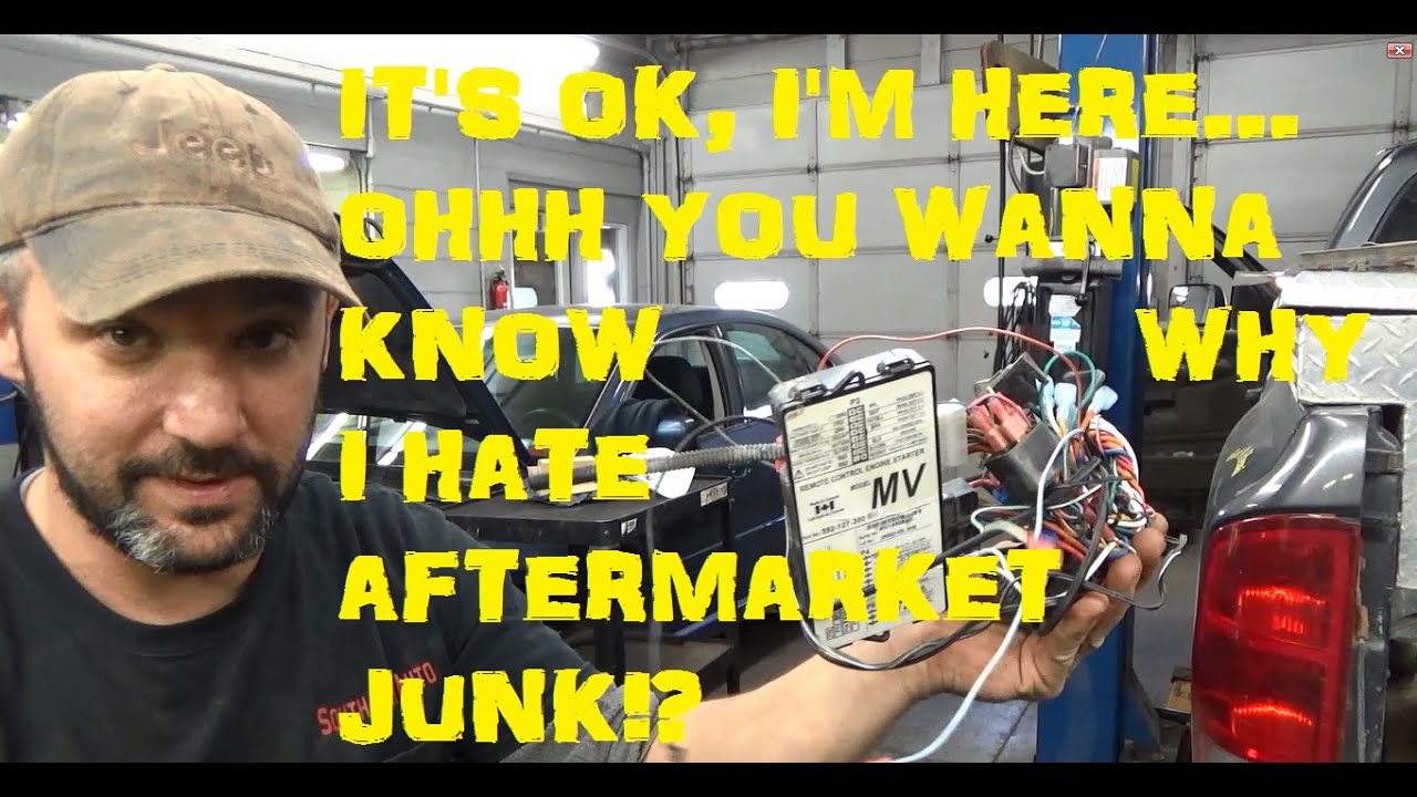 Eric O. Where Have You Been and Tell Us Again Why You Hate Aftermarket Stuff?
