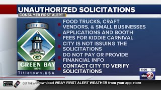 Green Bay warns of scam targeting vendors for Bay Beach event