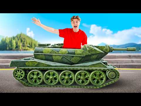 I Bought A $150,000 Giant TANK!!