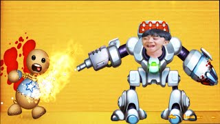 I'm in the kick the buddy game | kick the buddy game in real life part 3