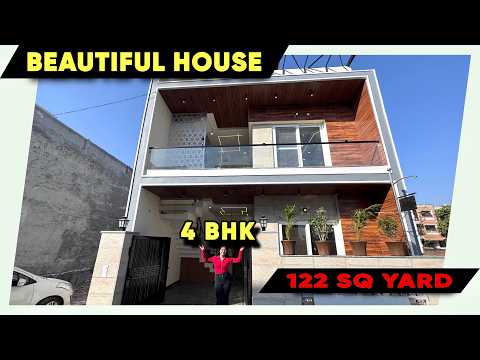 Inside a Beautiful 122 Yard 4 BHK Double Story House Design | 4 BHK House Interiors Design #hometour