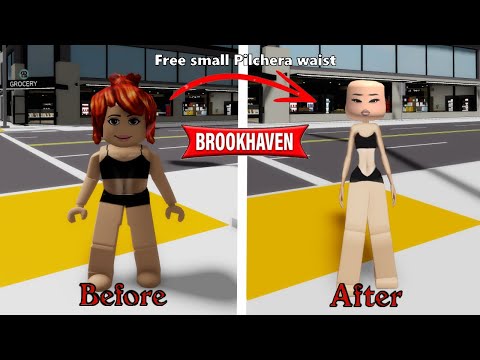 NEW FREE HACK to Get a Tiny Pilchera Style Waist 0 Robux in Brookhaven 🏡🎀
