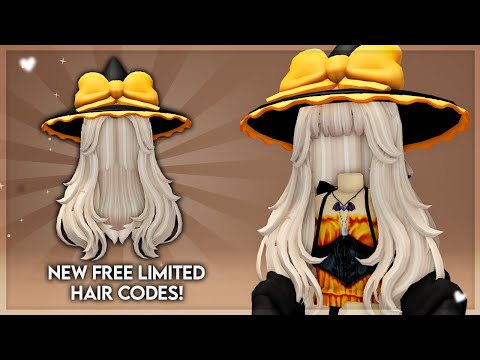 GET THESE BRAND NEW FREE LIMITED HAIR CODES JUST RELEASED IN ROBLOX!