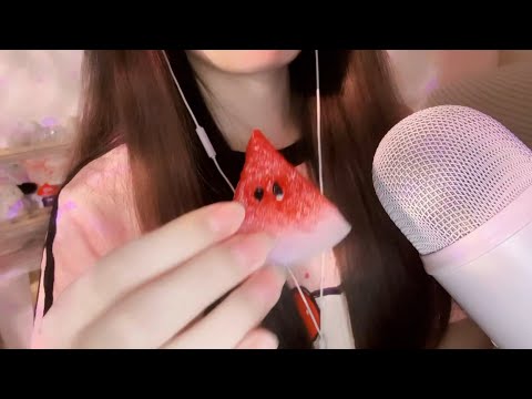 ASMR Mouth Sounds & Ear Massage 😘