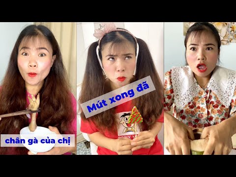 Tổng hợp video siêu hài hước vui nhộn, mẹ và chị coi thường sức mạnh của con em và cái kết