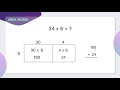 Exploring 2-Digit by 1-Digit Area Model Multiplication