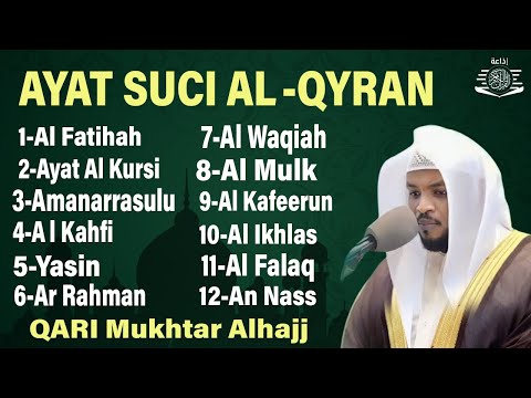 Ayat Suci AlQuran | Alfatiha,Ayah Alkursi, Alkahfi,Yasin,Alwaqia,Arrahman,Almulk, Almoeathat