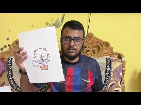 Color a picture of a sitting squirrel.| Bunty Bubly Comedy