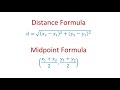 Calculating Distance and Midpoint in Geometry