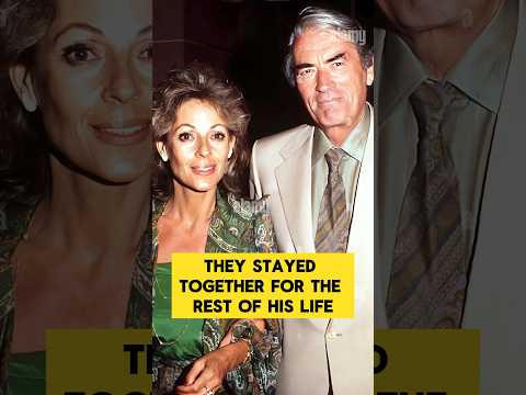 Gregory Peck Stayed with his wife for the Rest of his Life