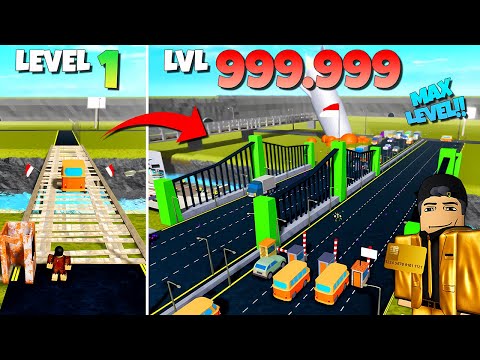 SAMPAI TAMAT!! Dari NOL Sampai Bangun Jembatan Tol INDONESIA Termahal 🔥🔥🔥 || Toll Bridge Simulator