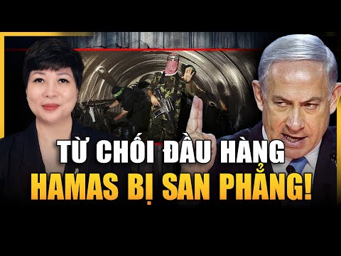 Chiến Binh Hamas Cố Thủ Trong Địa Ngục – Tuyên Bố “Không Đầu Hàng” Dù Bị Israel Bao Vây Tứ Phía!