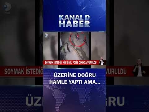Soymak İstediği Kişi Sivil Polis Çıkınca Vuruldu!
