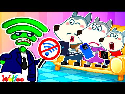 No Wi-Fi?! Good Habits for Kids | Wolfoo Channel | Kids Cartoon