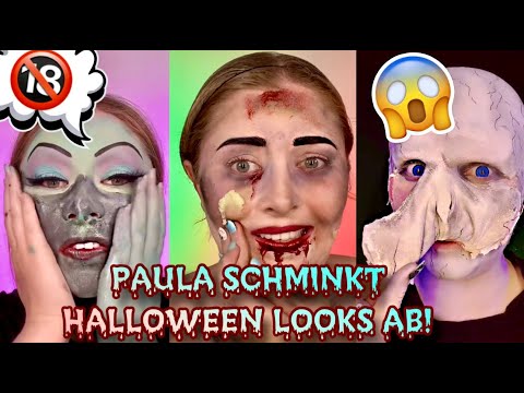 Paulas HALLOWEEN ABSCHMINKEN! 👻🎃 + private Storytimes 🤫