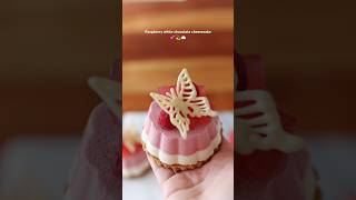 Raspberry white chocolate cheese 라즈베리 화이트 치즈케이크 만들기