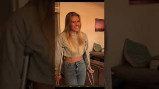 Clip 7 Broken foot and crutches