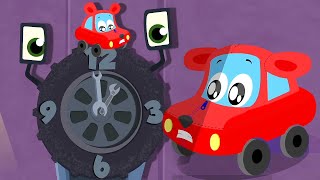Little Red Car - Hickory Dickory Dock Vần Điệu + Thêm Trẻ Mẫu Giáo Video Thơ Cho Trẻ Mới Biết Đi