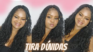 TIRANDO DÚVIDAS SOBRE MINHAS TRANÇAS - Por Alê Soares