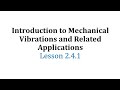 Mass-Spring and Pendulum Systems Concepts