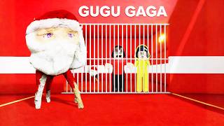 Yuta, Mio Dan Baby Celine Dikejar Santa Gugu Gaga Dipenjara Barry || ROBLOX
