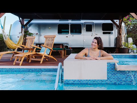 Xa On The Go: Let’s take this outside! But also inside… Aruba Airstream is Xa-approved camping.