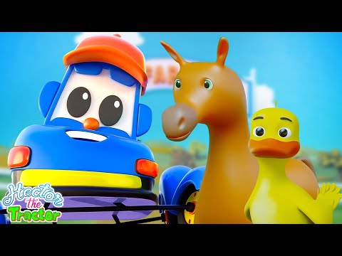 Hector Goes To The Farm, Cartoon Nursery Rhymes and Kids songs