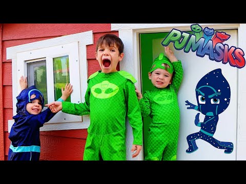 PJ Masks 2 Episodes - Night Ninja & Romeo Can't Win!