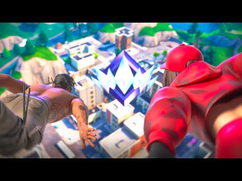 Je RUSH la CLASSÉ UNREAL à TILTED avec WAZZ sur FORTNITE !! 🤺