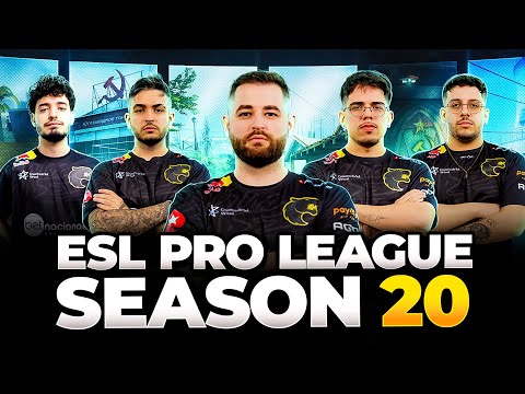 MELHORES MOMENTOS FURIA [ESL Pro League Season 20 - Fase de Grupos] - ESTAMOS NOS PLAYOFFS!