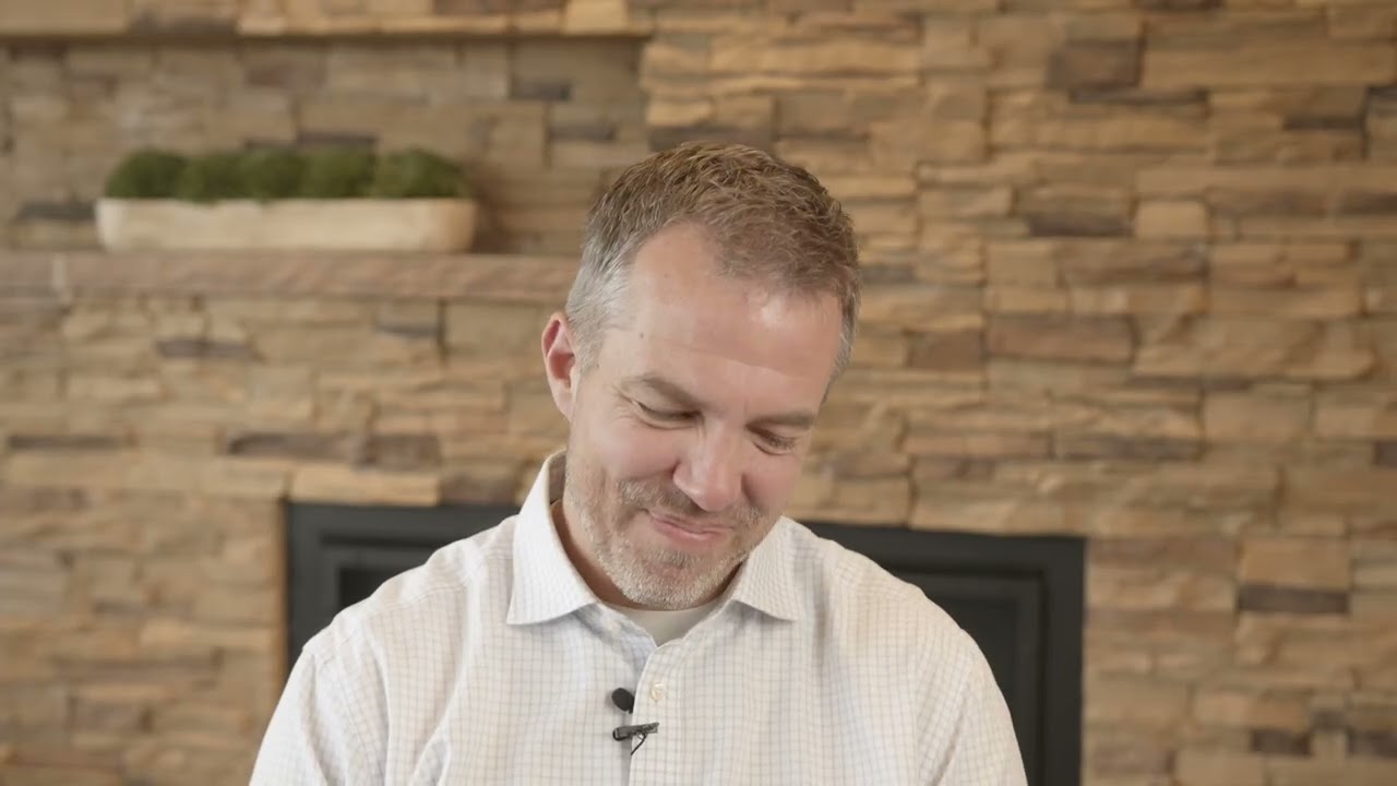 Doctor Young laughing in the office