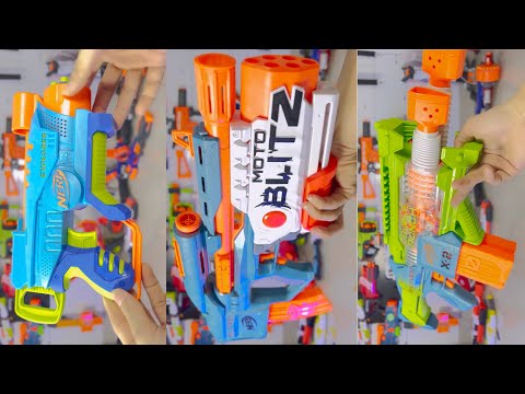 NERF UNBOX : EXPLORER - DOUBLE PUNCH - MOTO BLITZ