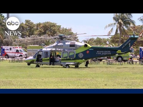 YouTube video thumbnail: Possible Boat Explosion Near Miami Sends Nearly a Dozen People to the Hospital