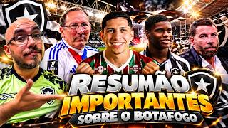🚨BOTAFOGO QUER MELHORAR ESTÁDIO NILTON SANTOS | KADIR DE SAÍDA? | JOHN TEXTOR E VASCO | SAVARINO
