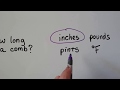 Measurement Tools and Units