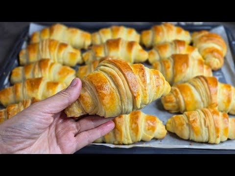 Kifle Croissant dhe Sekreti që Nuk e Dinit - Nuk ju dështojn Asnjëher 🥐
