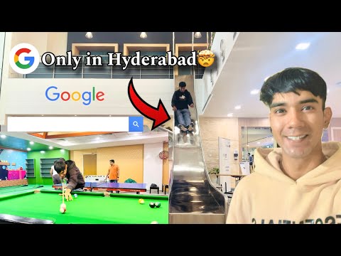 Hyderabad Google office, special 🤯🎮 #lekigoswami #z900