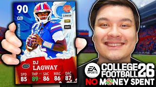 DJ LAGWAY Joins the NO MONEY SPENT College Football 26 Team