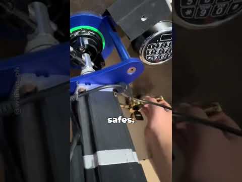 You Won't BELIEVE How Long This Machine Cracks A Safe!