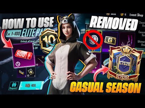 HOW TO USE CYBER WEEK VOUCHER / CASUAL SEASON EXPLAIN BGMI