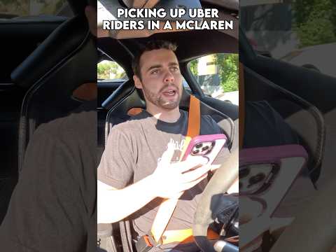 Mclaren Uber Prank Goes Terribly Wrong 😂