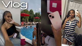 SUMMER DIARIES: Life been lifin’ + new pink iPhone + self care appts + pool + storytime + new cam!