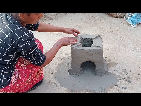 primitive| technology oven and chulha | mitti Ka chulha banane Ka tarika | mud stove | free stove