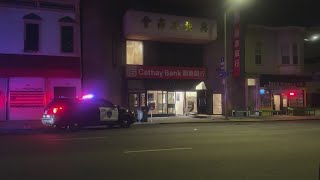 2 Oakland banks targeted in ram-raids