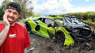 RECONSTRUÍ UN LAMBORGHINI REVUELTO DE €600,000 PERO FUE INÚTIL