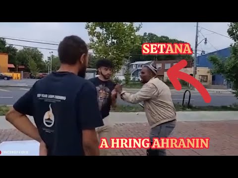 Muslim pa in street preacher chemtê nena rawn vih a tum. Setana a hring ahranin a rawn inlár