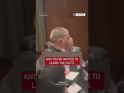 University students interrupted Ex Israeli Prime Minister