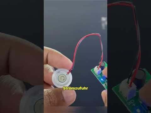 Dieses Mini Teil verwandelt Wasser in Nebel!